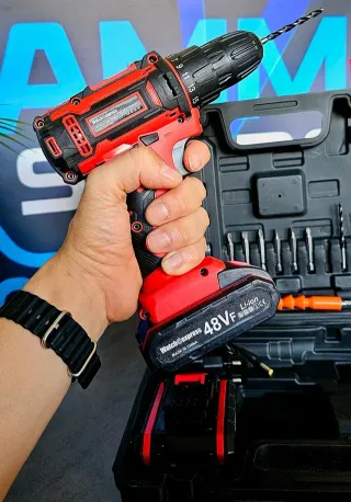 Trapano Avvitatore 48V con 2 Batterie