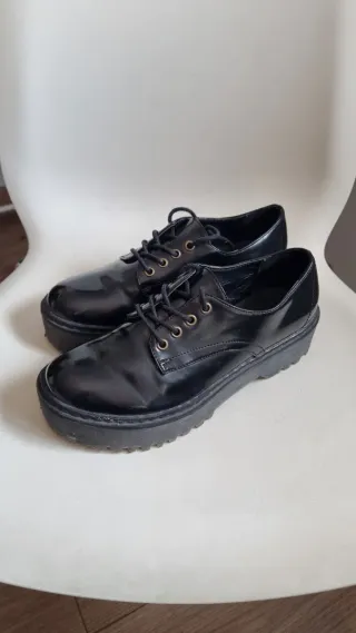 Zapatos negros de vestir mujer