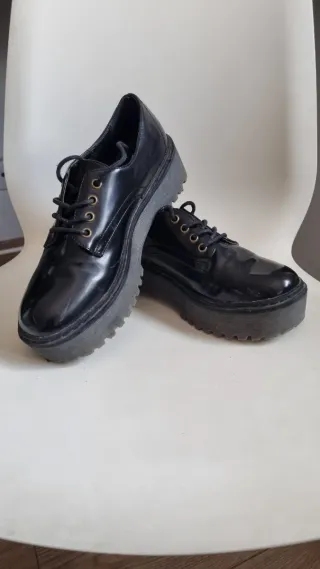 Zapatos negros de vestir mujer