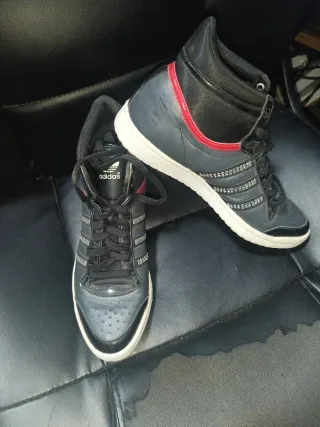 Zapatillas Adidas Mujer Negras y Rojas