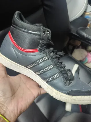 Zapatillas Adidas Mujer Negras y Rojas