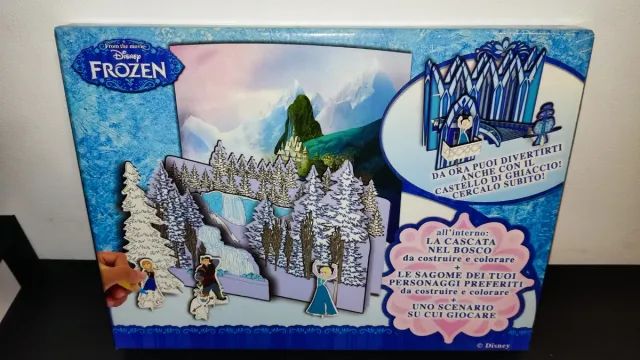 Disney Frozen monta e colora