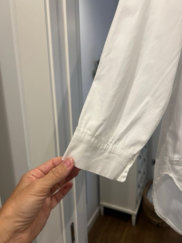 Camisa blanca mujer talla U