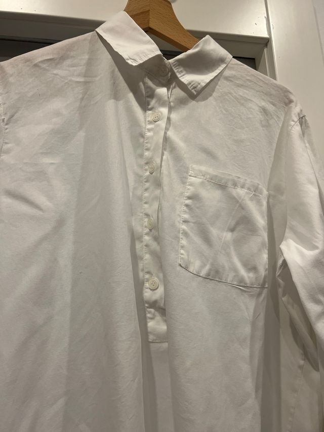 Camisa blanca mujer talla U