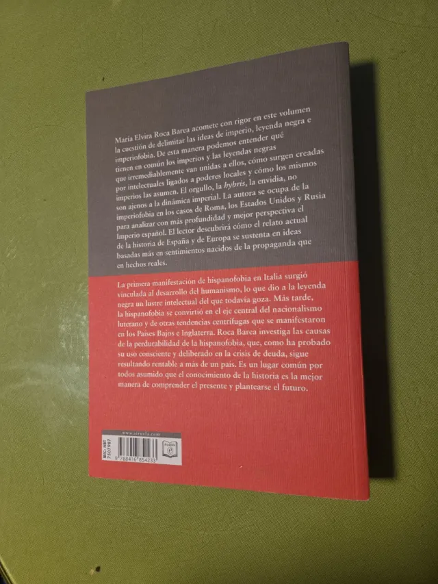 Imperiofobia y leyenda negra.