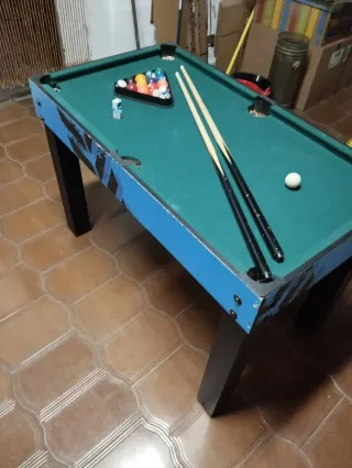 OCASIÓN Futbolín infantil de mesa cuatro en uno