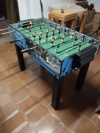 OCASIÓN Futbolín infantil de mesa cuatro en uno