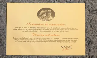 Figura de Adoracion al niño Jesús para Belén Nadal