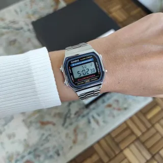 Casio Vintage A168WA-1 Plata