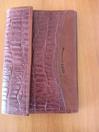 Portafoglio M3C by Cardone pelle marrone