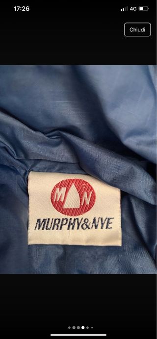 Piumino Murphy&Nye Uomo Blu Taglia XXL