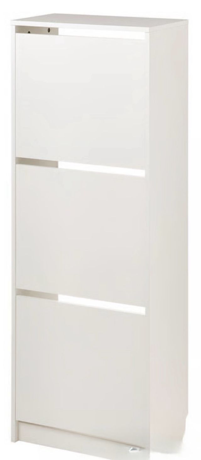 Mueble zapatero blanco
