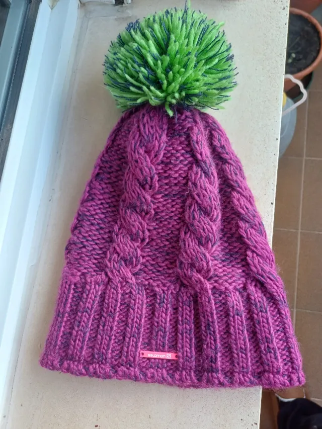 Gorro Salomon lana pompón