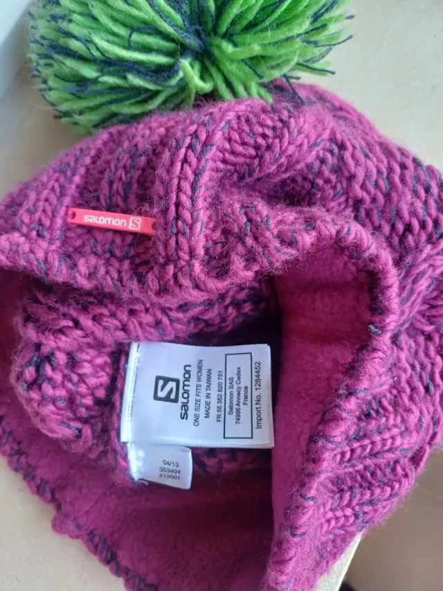 Gorro Salomon lana pompón