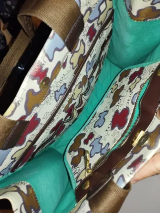 Bolso Tous Beige Multicolor