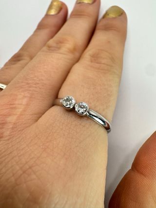 Anelli oro 18kt diamanti