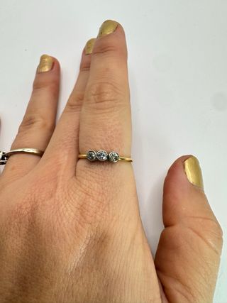 Anelli oro 18kt diamanti