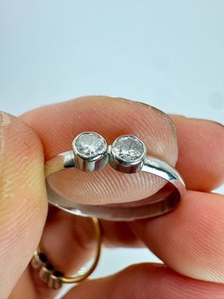 Anelli oro 18kt diamanti