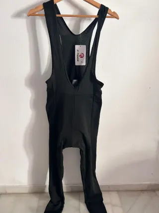 Culotte ciclismo X-Tiger negro largo hombre tallaS