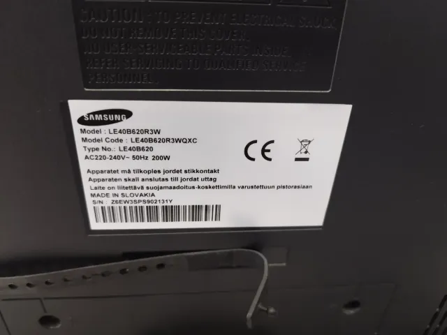 Televisor Samsung Negro