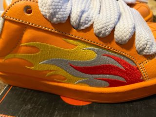 Zapatillas Buffalo Naranja y Rojo