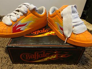 Zapatillas Buffalo Naranja y Rojo
