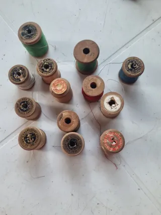 Lote Costura Antigua Singer