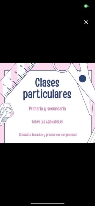 clases particulares a todos los niveles .
