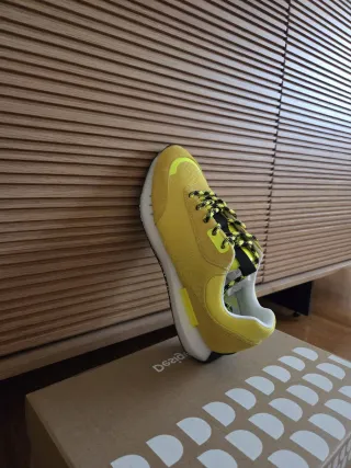 Zapatillas Desigual Jogger Amarillas Talla 38