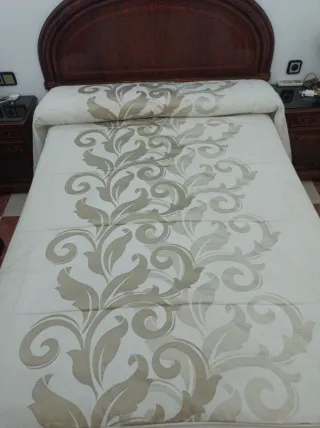 Colcha/Edredón Beige y Marrón 135