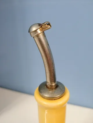 Caraffa Olio d'Oliva Gialla Ceramica