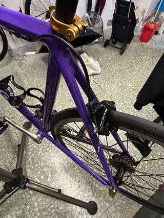 Bicicleta Colnago Asso Aluminio Morada, originale.
