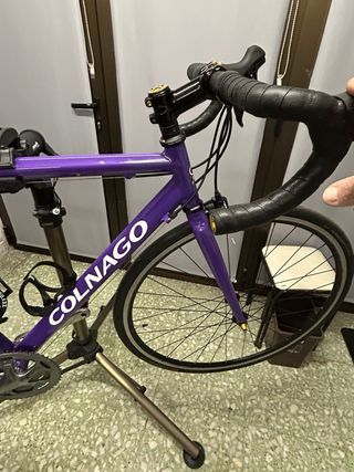 Bicicleta Colnago Asso Aluminio Morada, originale.