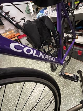 Bicicleta Colnago Asso Aluminio Morada, originale.