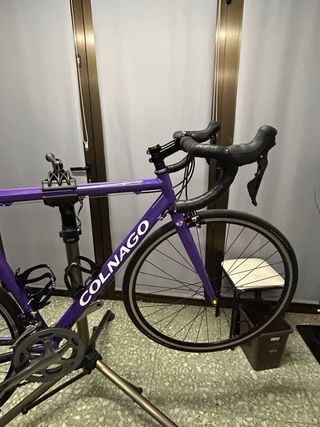 Bicicleta Colnago Asso Aluminio Morada, originale.