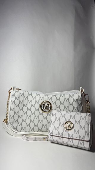 Conjunto Lujo Monogram (Bolso Bandolera + Cartera)