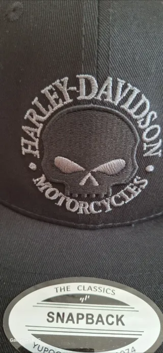 Cappellino Harley-Davidson Nero