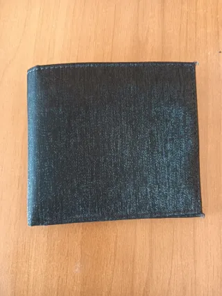 Portafoglio Nero con leggero lurex