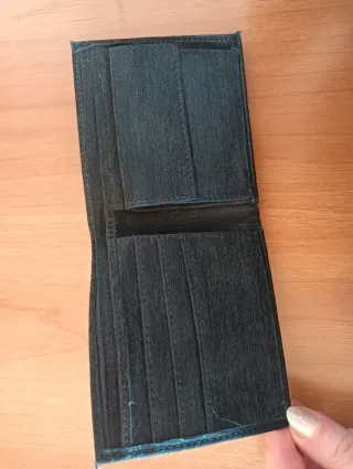 Portafoglio Nero con leggero lurex