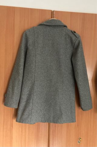 Abrigo gris chica New Collection Talla L