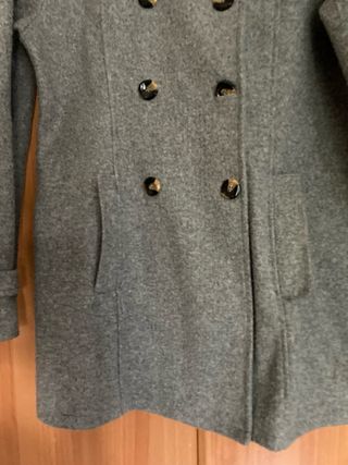 Abrigo gris chica New Collection Talla L