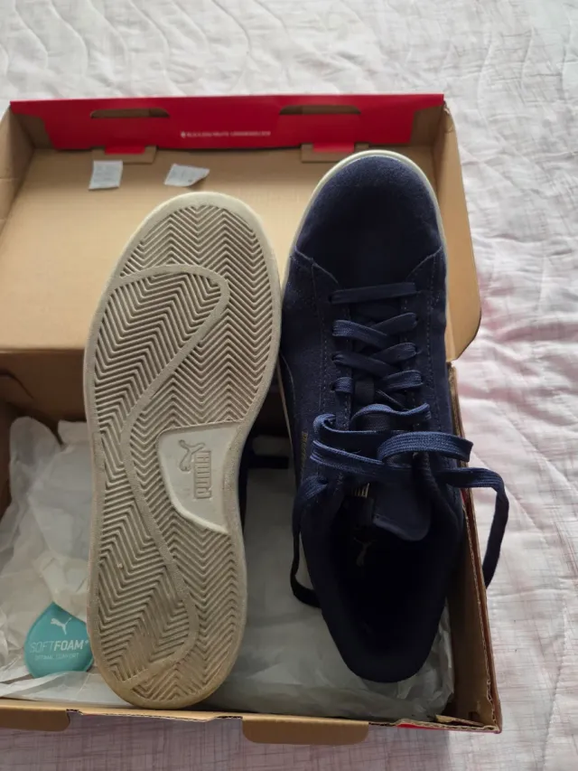 Zapatillas Puma casuales azul marino