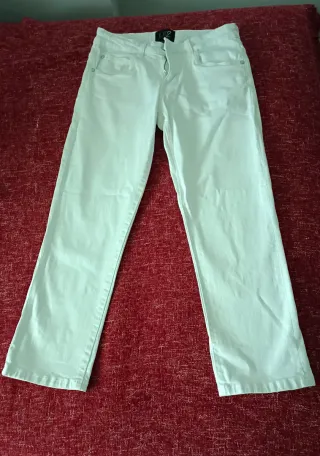 Pantalón Up2 blanco elástico