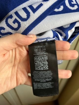 Maglioncino Guess blu con logo