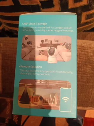 Cámara Vigilancia Uniarch 2K 3MP Wi-Fi RJ45