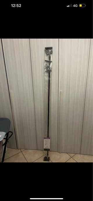 Bastone per tende con foglie