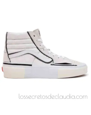 NUEVAS zapatillas VANS Reconstruct PIEL blancas