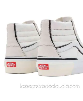 NUEVAS zapatillas VANS Reconstruct PIEL blancas