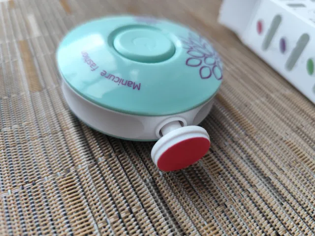 Lima eléctrica bebé manicura