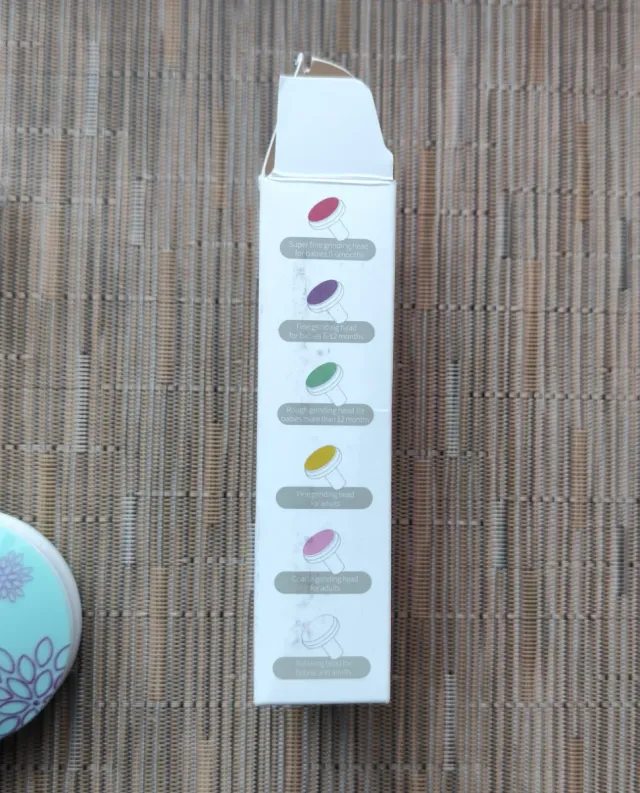 Lima eléctrica bebé manicura